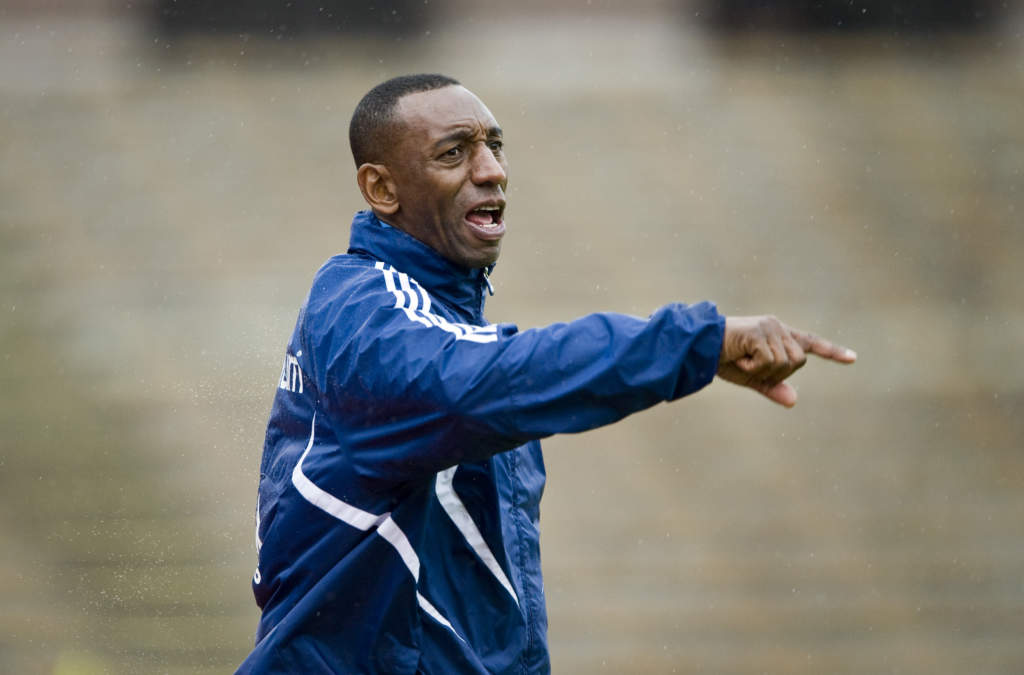 091003 Fotboll, Allsvenskan, Djurgrden: Steve Galloway, trnare.
© Bildbyrn - 81551